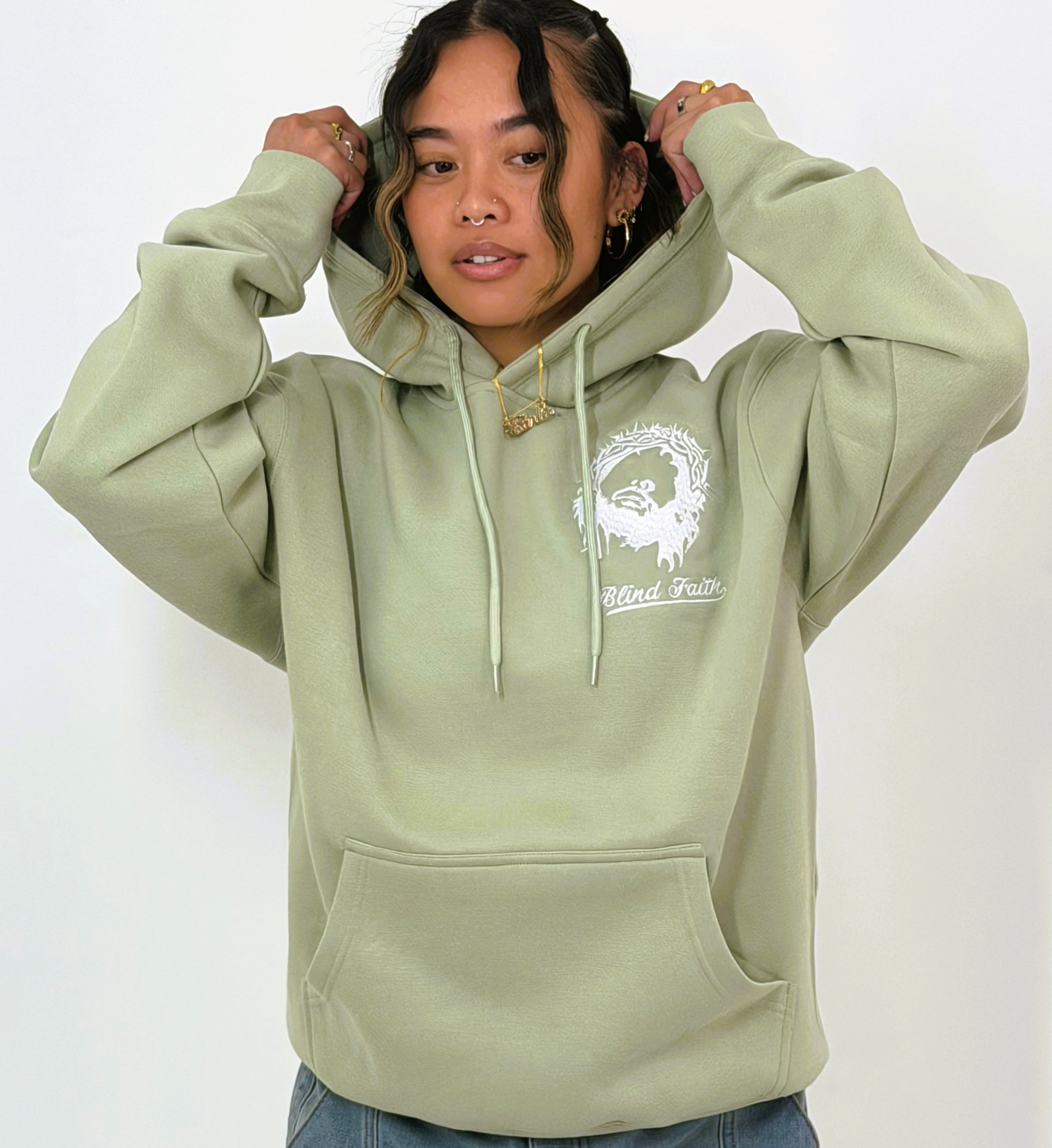 Embroidered Hoodie